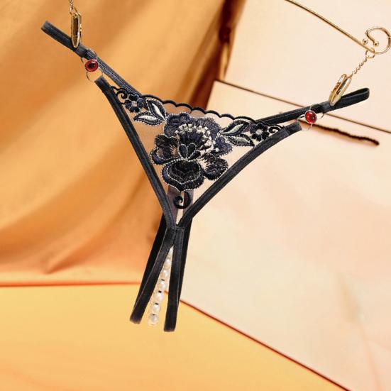 Chic Women G-string See-through Low Waist Lady Underpants