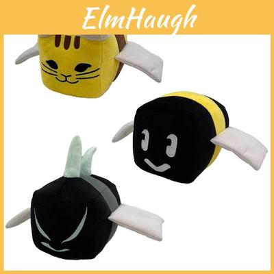 Bee Swarm Simulator Plüschkatzenspielzeug mit kurzem Plüsch für Kinder und Sammler