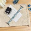 Compatible Bands for Apple S11, iWatch 109876SE, Huawei GT6, Xiaomi 9PRO - Round Bean Drip Glue, Small Flower Design