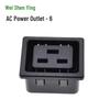 Certified 16A High-Power C19 AC Server Power Socket, Male Connector
