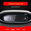 Tempered Protective Film for Peugeot 4008/5008/E2008 Navigation and Center Console Screens