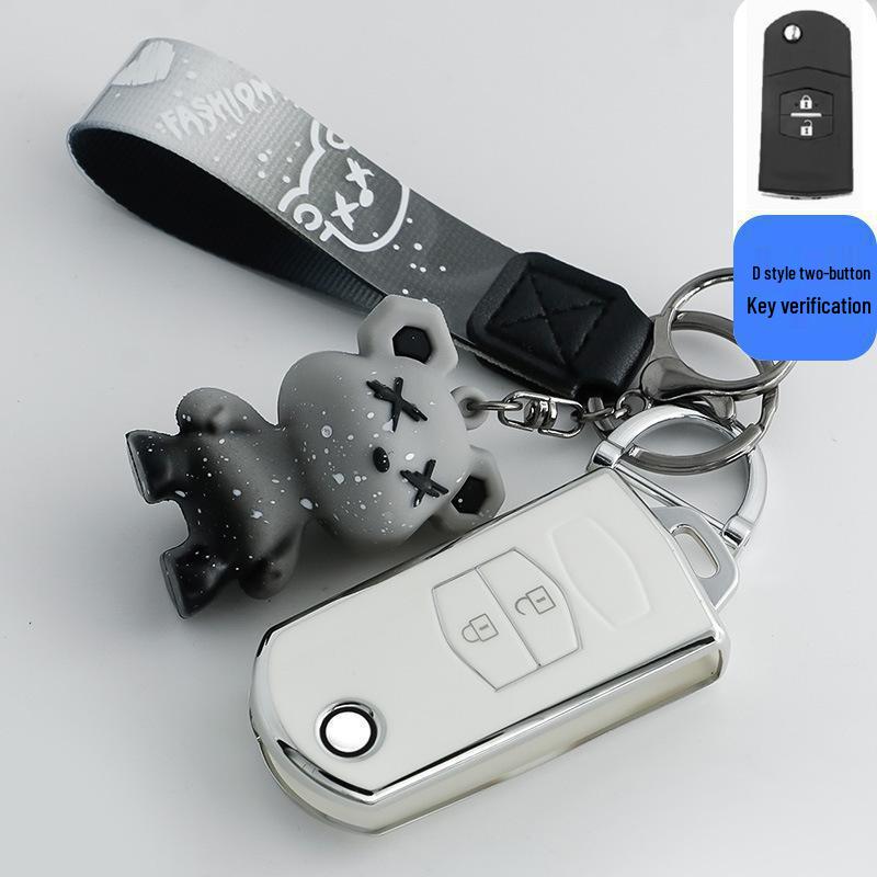 Mazda 6 Key Cover for Older Models - Compatible with Ma 6, Cheng Car, and Ma 3.