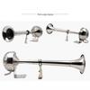 12V/24V Stainless Steel Yacht Horn, Single/Double Tube, High/Low Tone, Waterproof, Super Loud.