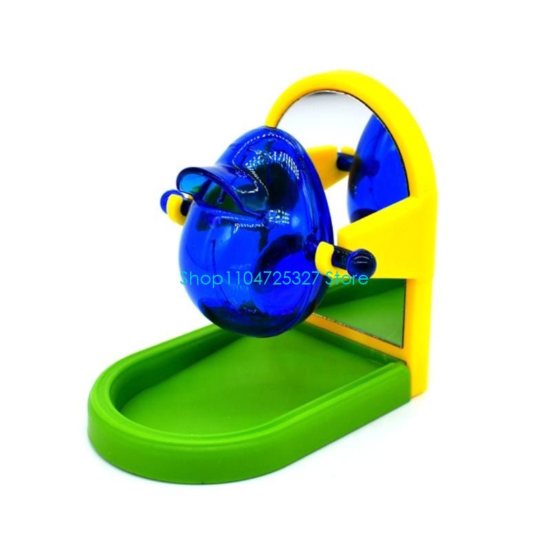 D8KF Pet Bird Feeder Parrot Feeding Eating Foraging Ball Feeding Chew Funny Interactive Toy