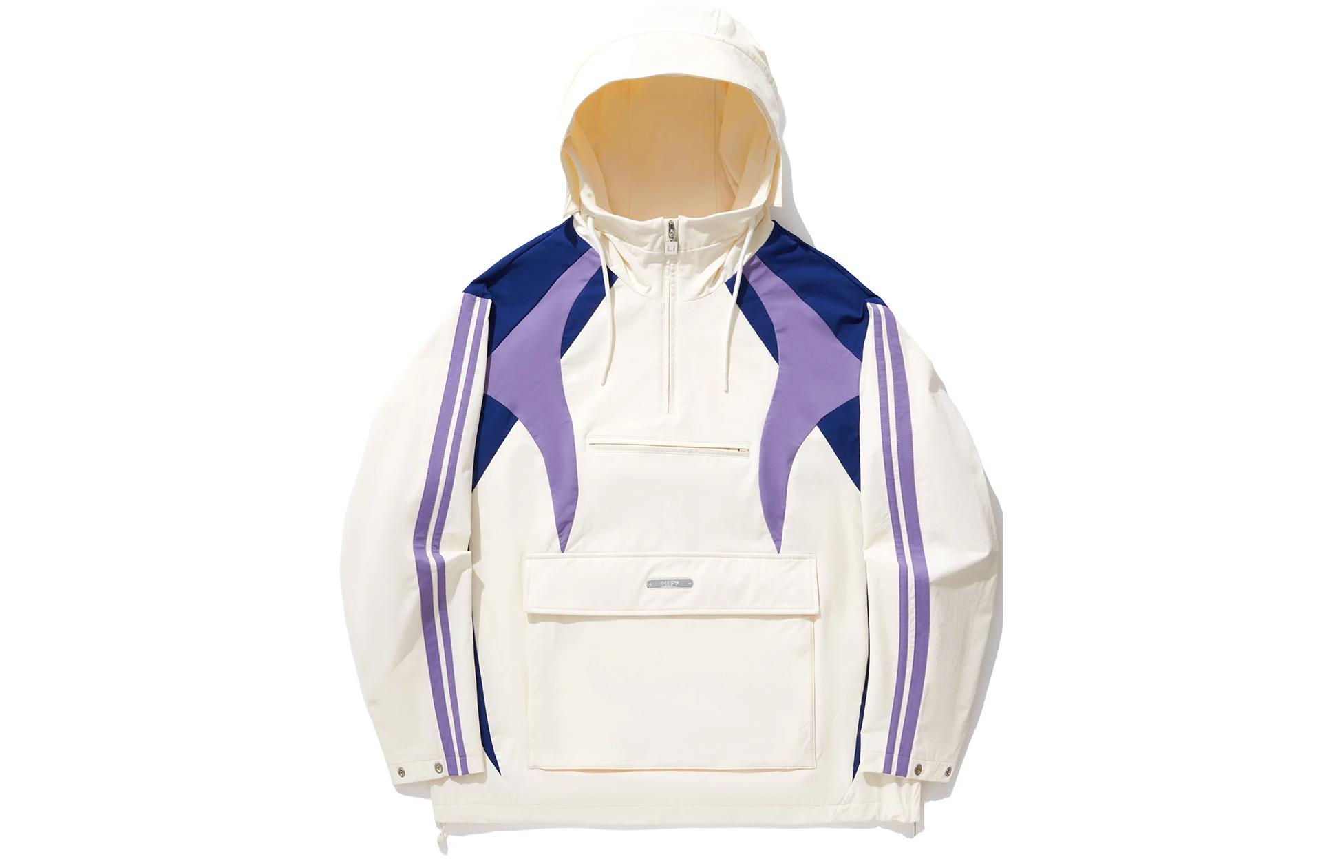 Li Ning Trench Coats Unisex Ecru Hooded Moderate AFDU273-2 3XL