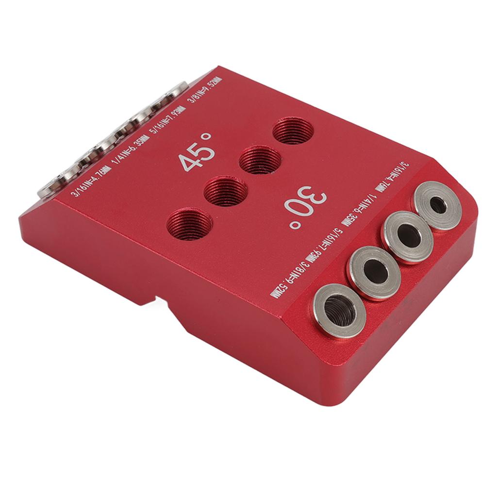 30 45 90 Degree Hole Puncher Multi Angle Woodworking Hole Punch Locator Woodworking DIY Tools
