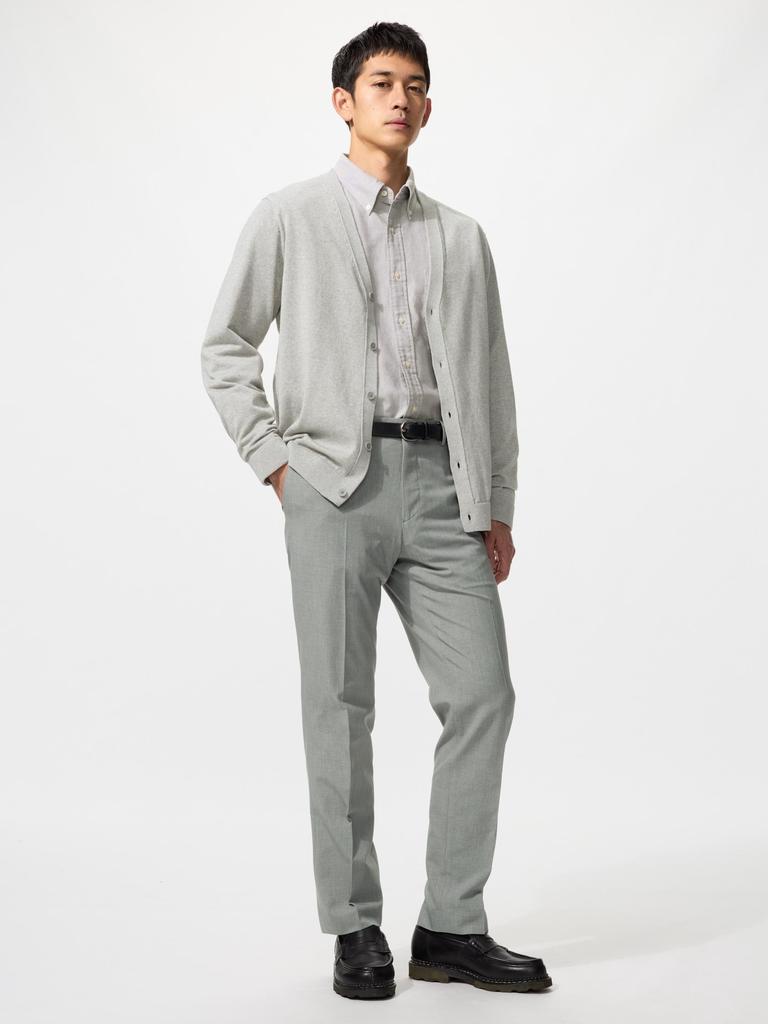 Uniqlo Japan Impressive Pants 2 Way Stretch  Wool Like  Length 70  73  76  85cm  Can Be Set Up