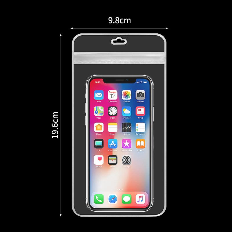 

Universal Transparent Rainproof Phone Pouch Outdoor Swimming Waterproof Touchscreen Phone Protective Case