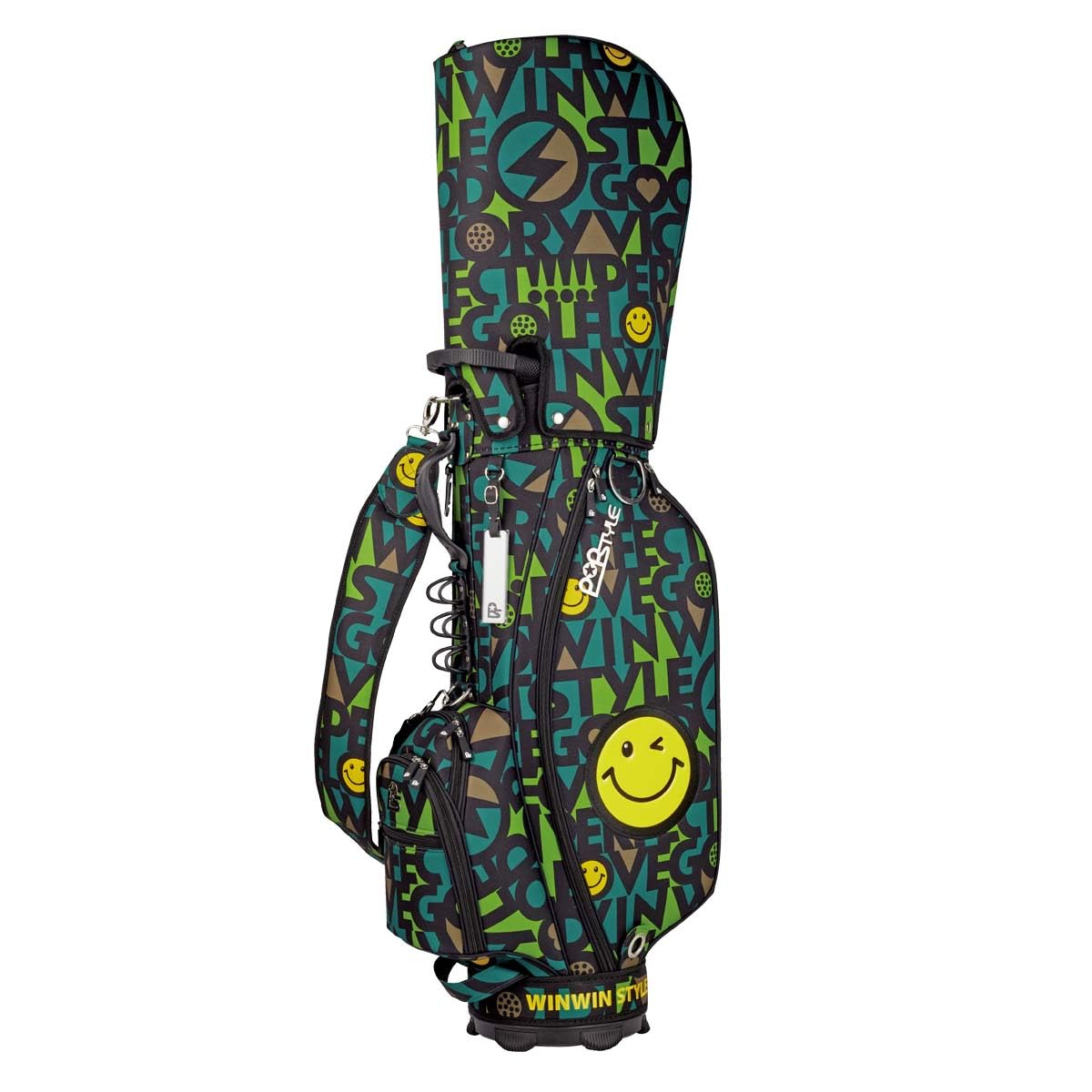 

WINWIN STYLE WINWIN MULTI ICON Multi-icon cart bag (CB-126 GN)