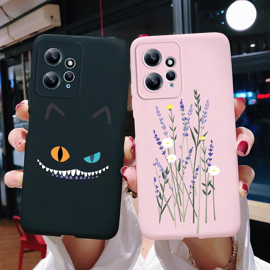 For Xiaomi Redmi Note 12 4G 5G Global Case Bumper Cute Cartoon Slim Soft Phone Cover For Xiaomi Redmi Note12 Pro Plus Case Funda