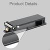 Holder Hand Sanding Tool Compact Anti Slip Premium Aluminum Alloy Sander Block for Leather DIY