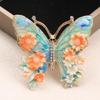 Crystal Rhinestones Butterfly Brooch Fashionable Evening Wear Lapel Pin Clothing Accessories Social Event Jewelry