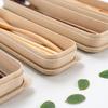 with Box Wooden Fork Chopsticks Natural Rice Soups Spoon Dinnerware Cutlery  Kitchen Accessories