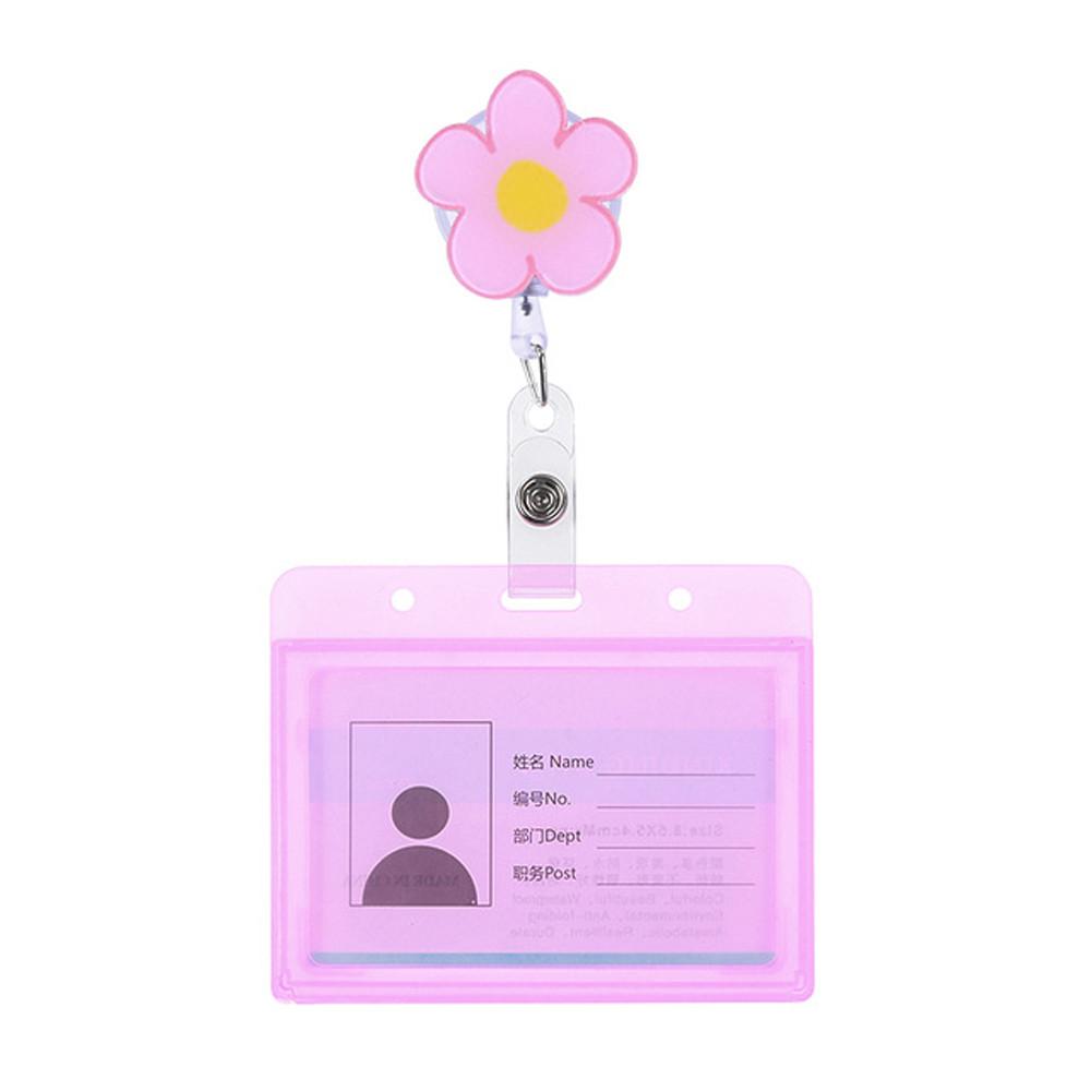 Badge Holder Clip ID Card Aluminum Name Card Holder Retractable Badge ID Badge Holder Nurse Doctor