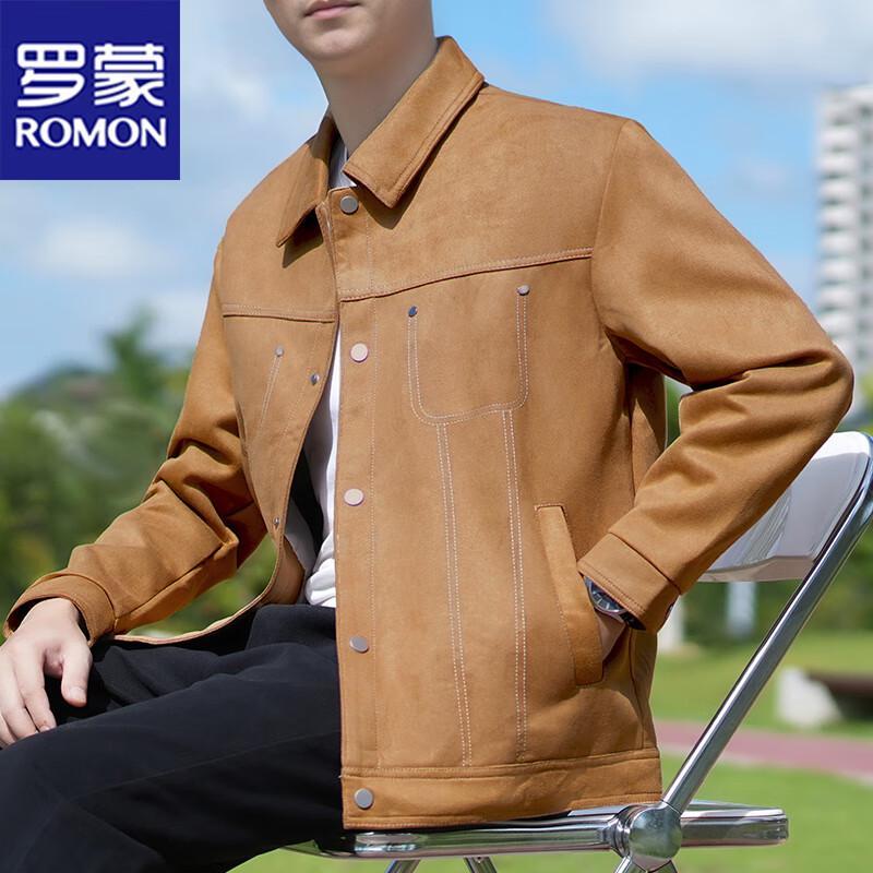 

ROMON Men s Casual Windproof Jacket M
