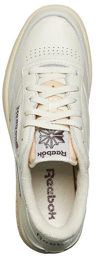 Кроссовки Reebok Club C 85 Vintage мел/алебастр/марун