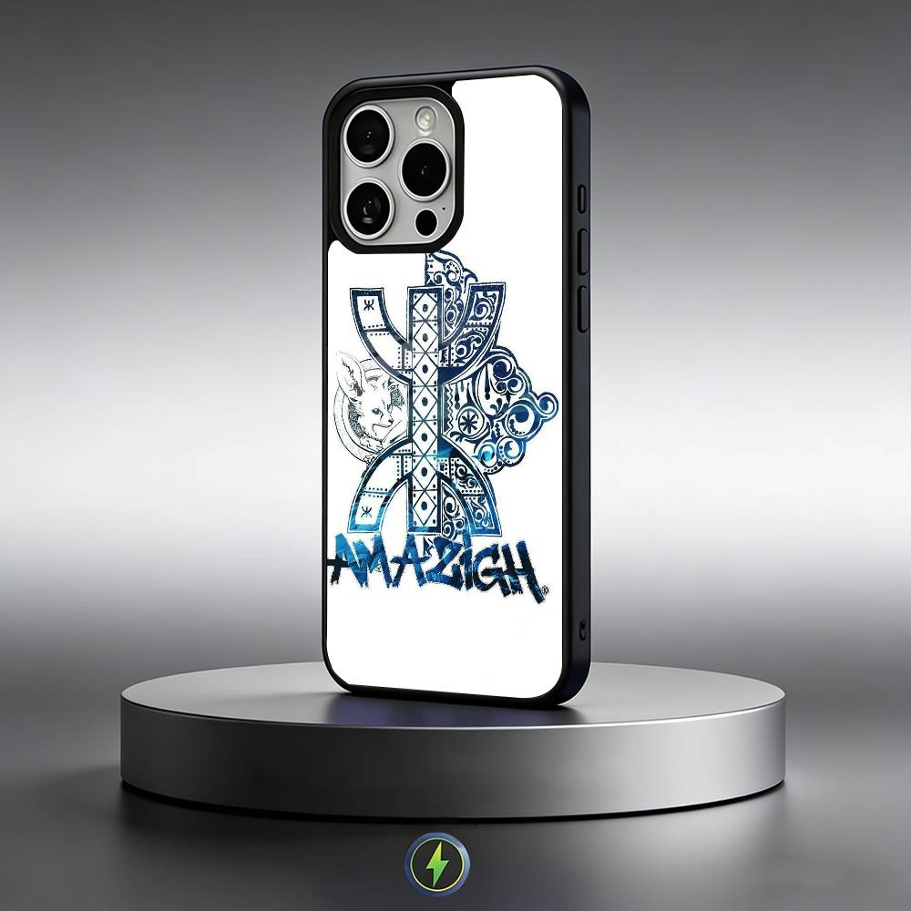 Amazigh Symbol  Phone Case For iPhone17,16,15,14,13,12,11 Plus,Pro Max Magnetic For Magsafe Wireless Charging
