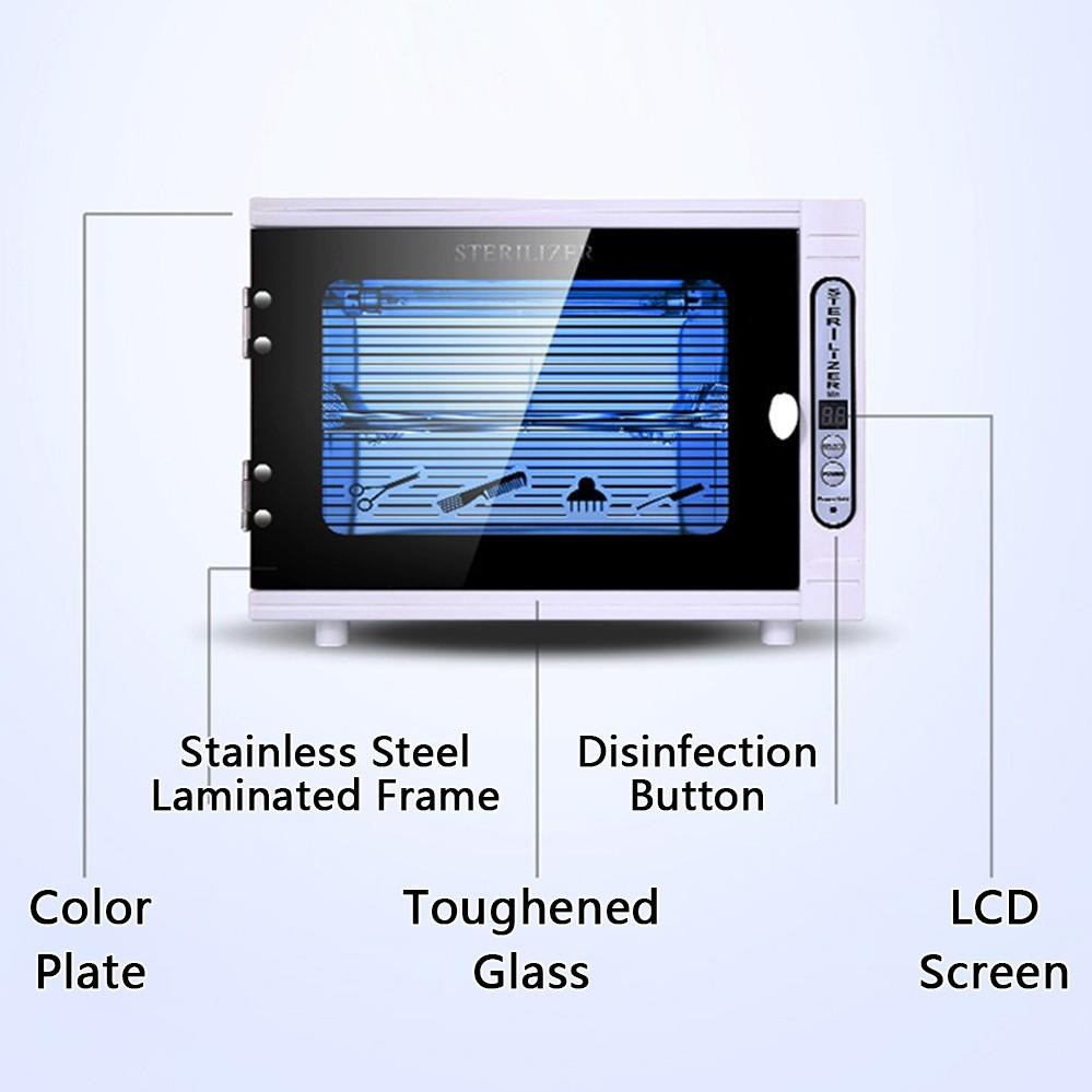 UV Disinfection Cabinet Ozone Baby Bottle Sterilizer Salon Beauty Towel Tools Toothbrush Bekam Dental Spa Sterilizat