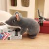Lovely Soft Plush Simulation Mouse Doll Stuffed Rat Plushie Realistic Animal Toy Mascot Children's Toys Home Decoration Gift
