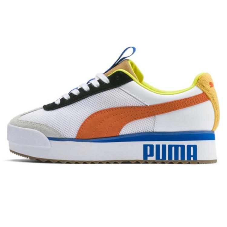 (WMNS) PUMA Roma Amor Sport White Mandarine Women s 371070-01 EU 37.5