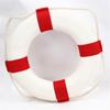 14/20CM Nautical Life Buoy Wall Decor Red Blue Life Ring Art Mediterranean Beach Style Home Living Room Wall Hanging Ornament