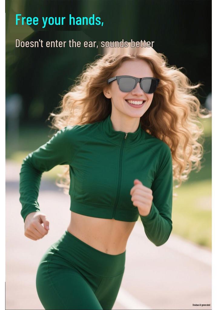 F01 Bluetooth Audio Sunglasses: Dual-Use Polarized Smart Glasses for Music, Calls & Cycling
