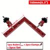 3/6pcs 90 Degree Positioning Squares Right Angle Clamps - Corner Clamps for Woodworking Tools, Right Angle Clamp, Drawers