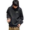 Anta Life Collection Comfortable Casual Minimalist Style Loose Fit Hooded Pullover Fleece Lined Sweatshirt Men's 152448701N-4