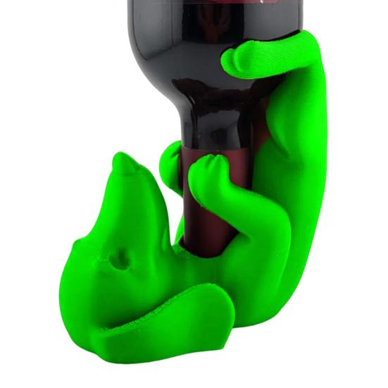Dachshund Wine Bottle Holder PLA Dog Figurine Beer Bottle Display Stand Organizer
