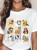 Pluto Lady Tramp Dalmatians And More TShirt Unisex 2