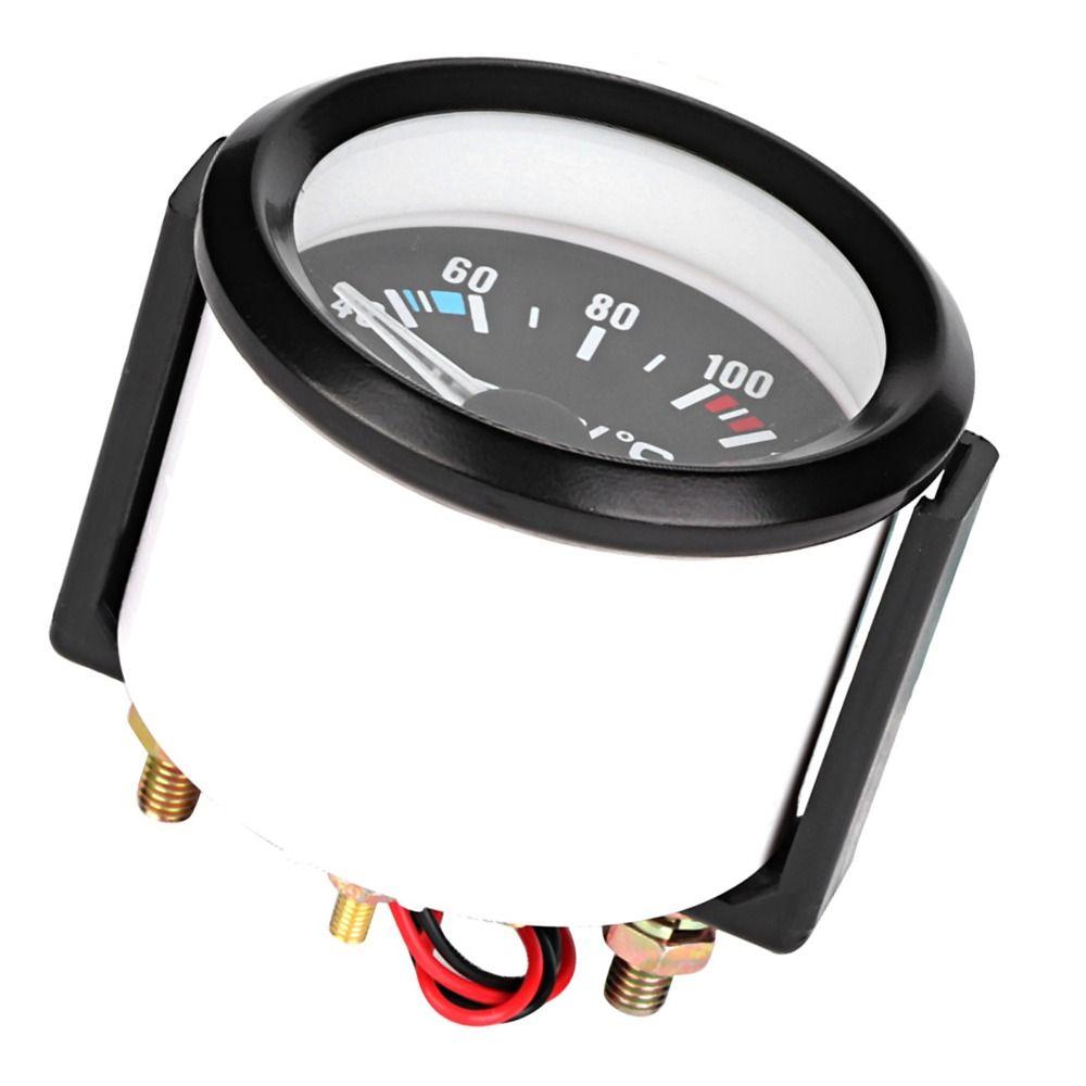 52mm LED Digital Water Temperature Gauge 2 Inch Temperature Indicator Gauge  Auto Car