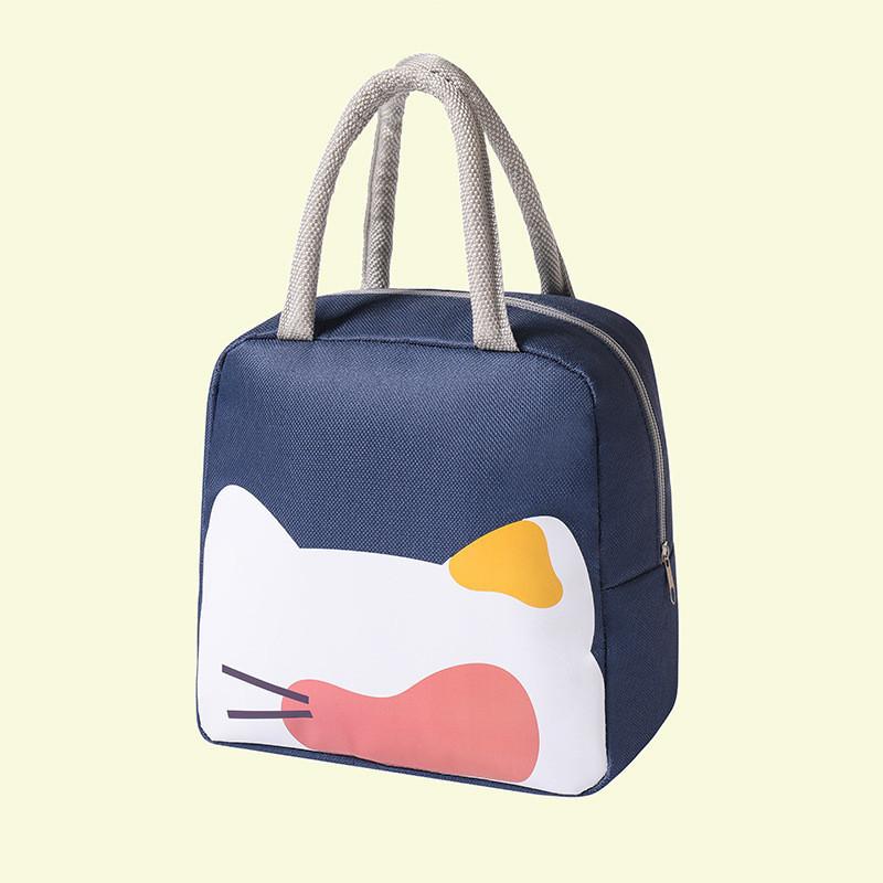Primary School Students Bring Lunch Boxes, Autumn and Winter Insulated Bags, Carry Rice Bags, Bento Boxes, Meal Bags, Handbags, Aluminum Foil