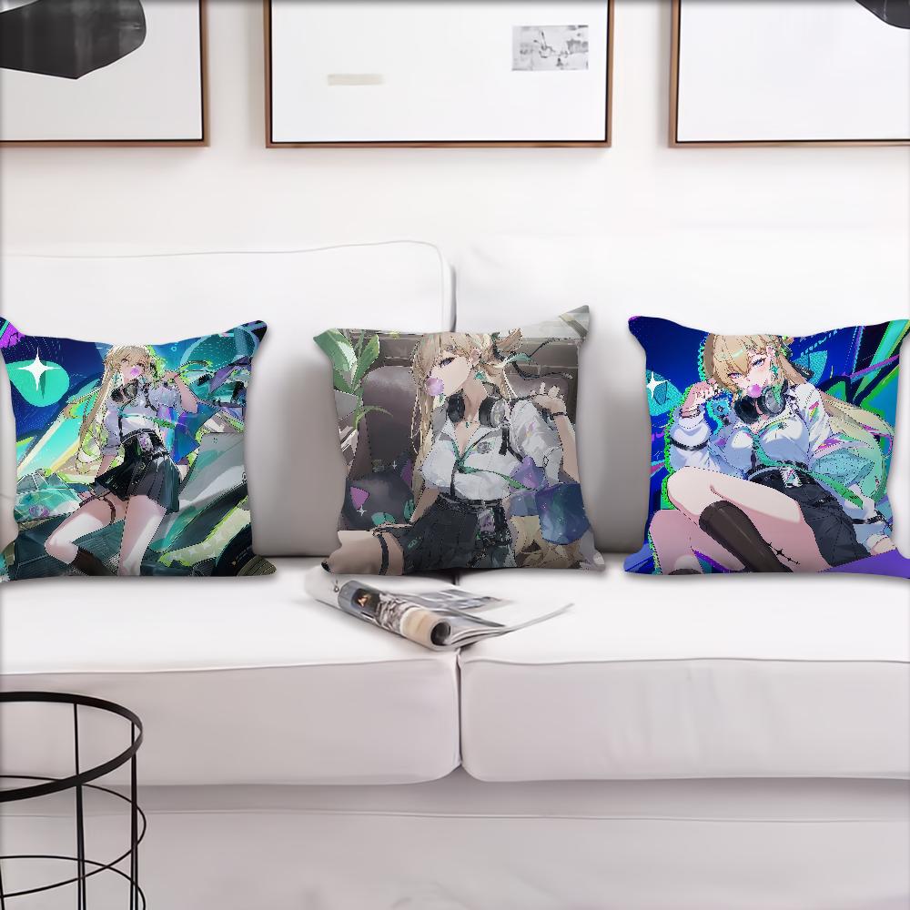 Game Wuthering Waves LYNAE cushion cover Pillow Cover Decoration Room Home Sofa living Office Car Nordic Simplicity