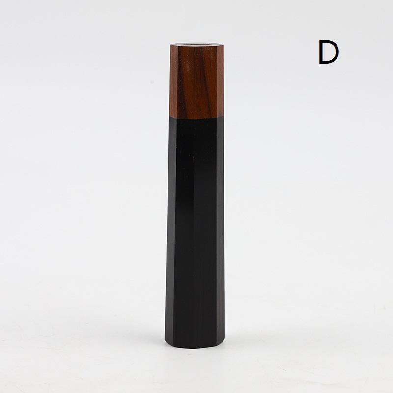 Octagonal Knife Handle For Diy Semi-Finished Handmade Damascus Steel Knife Material Kitchen Knife Handle