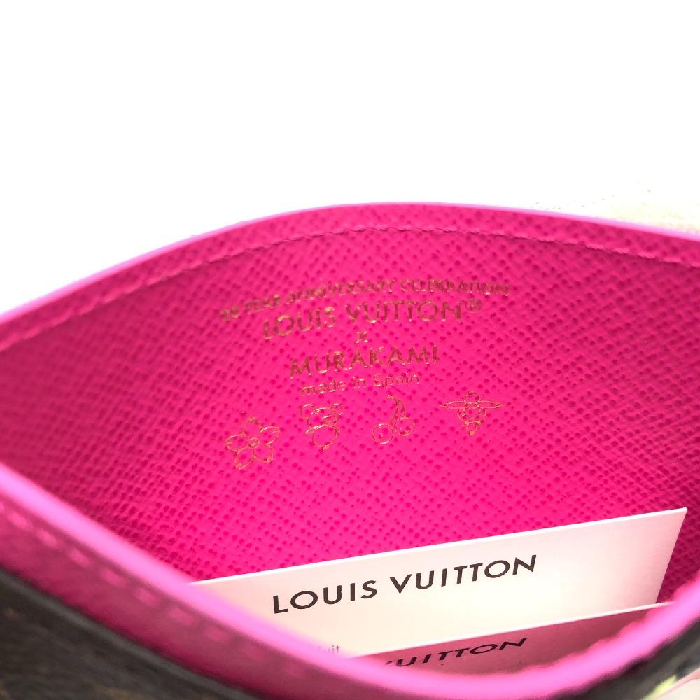 Louis Vuitton M13439 LV × TM Porte Cult-Simple Murakami Takashi Panda Card Case