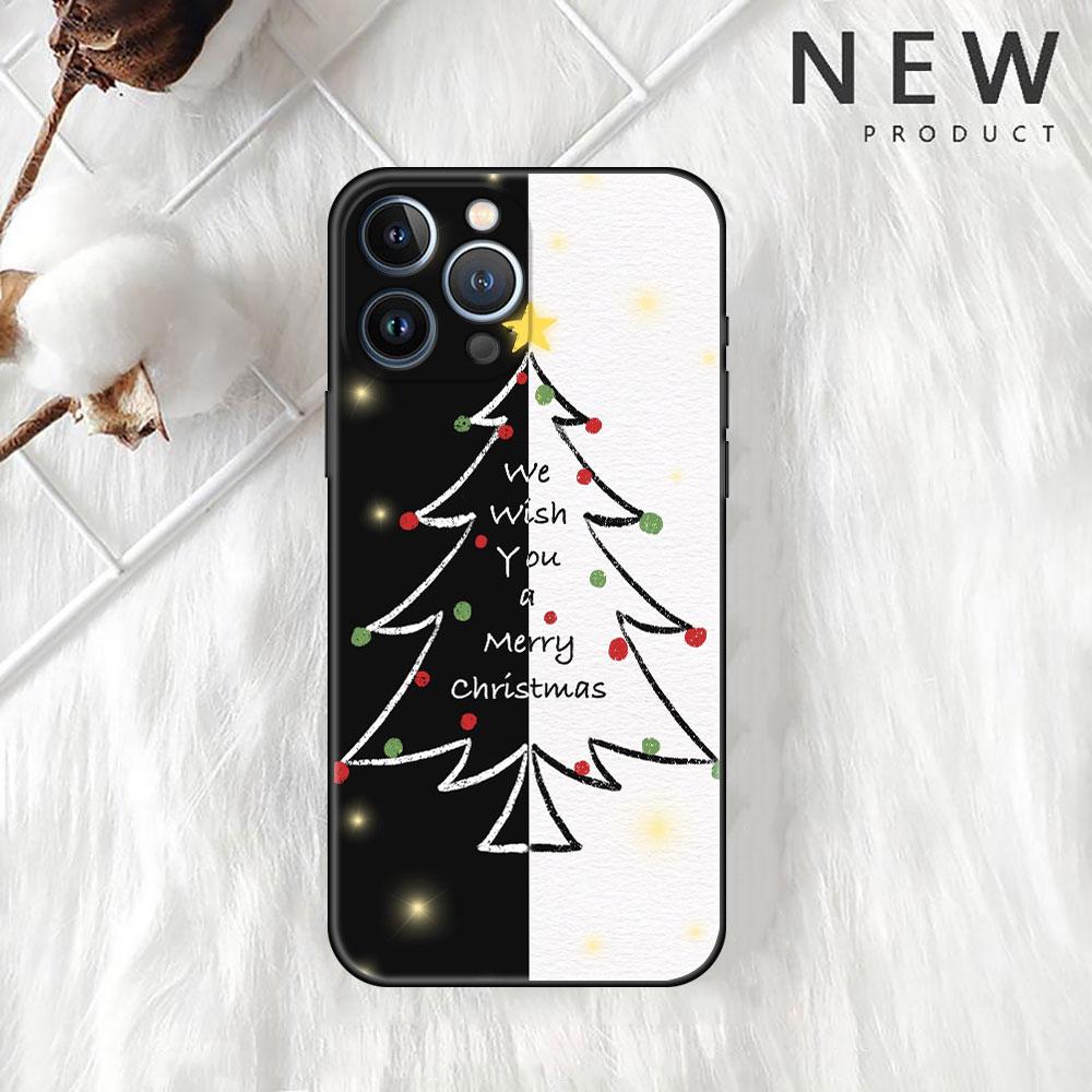 

Merry Christmas Case For Apple iPhone 14 Pro Max 13 11 12 Mini SE 7 8 Plus X XS 6 6S Silicone Shell Phone Cover Soft TPU Funda iPhone 6 6S Plus