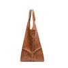 Retro Weiches Leder Tragetasche Lässig Patchwork Große Kapazität Handtaschen Vielseitig Farbblockierung Spleißung Damen Achseltasche