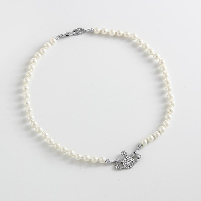 

Ожерелье из мерцающего жемчуга вдовствующей императрицы Цыси: Элегантный, Роскошный, Модный и Универсальный, Вдохновленный Оуян Наной серебряный