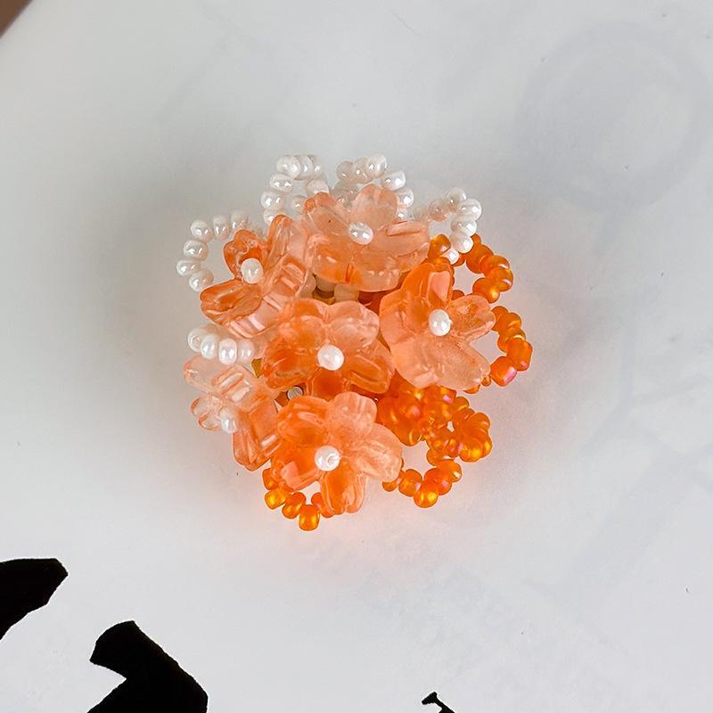Handmade Beading Pearl Tassel Rhinestone Flower Shoe Charms Luxury Decor For Women Ballet Shoes Creative Party Accessories