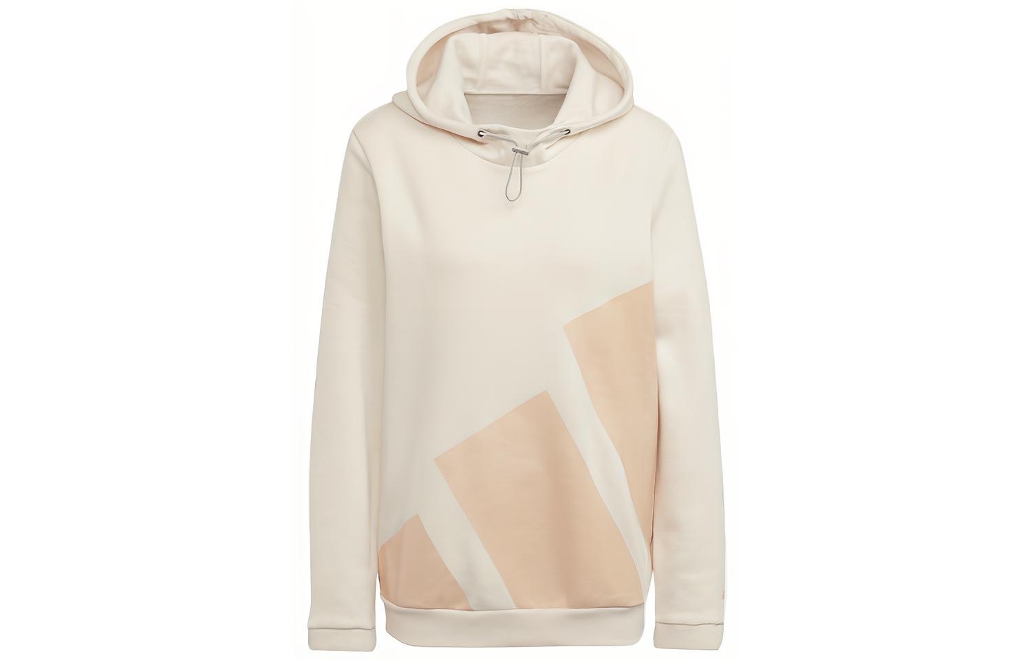 Adidas Sweatshirts Women s Ecru Hooded Moderate Regular HI1205 L