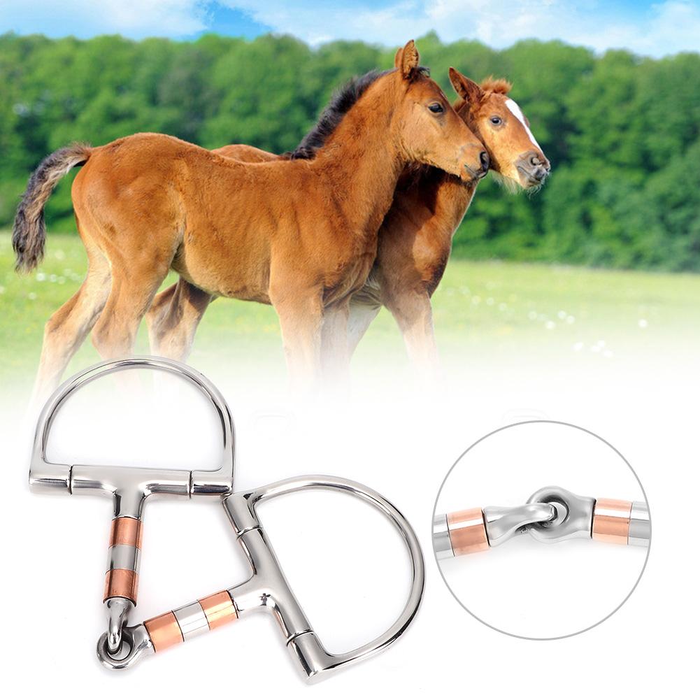 Pastille à anneau lâche 5 double joint dressage anglais