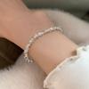 Dream beads, small light bulbs, broken silver bracelets, women's light luxury niche design, high-end elegant and versatile bracelets, jewelry.