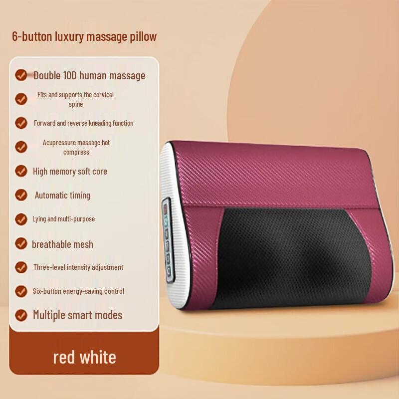 Jun XVII UD Neck, Shoulder & Waist Massager Medium Pillow
