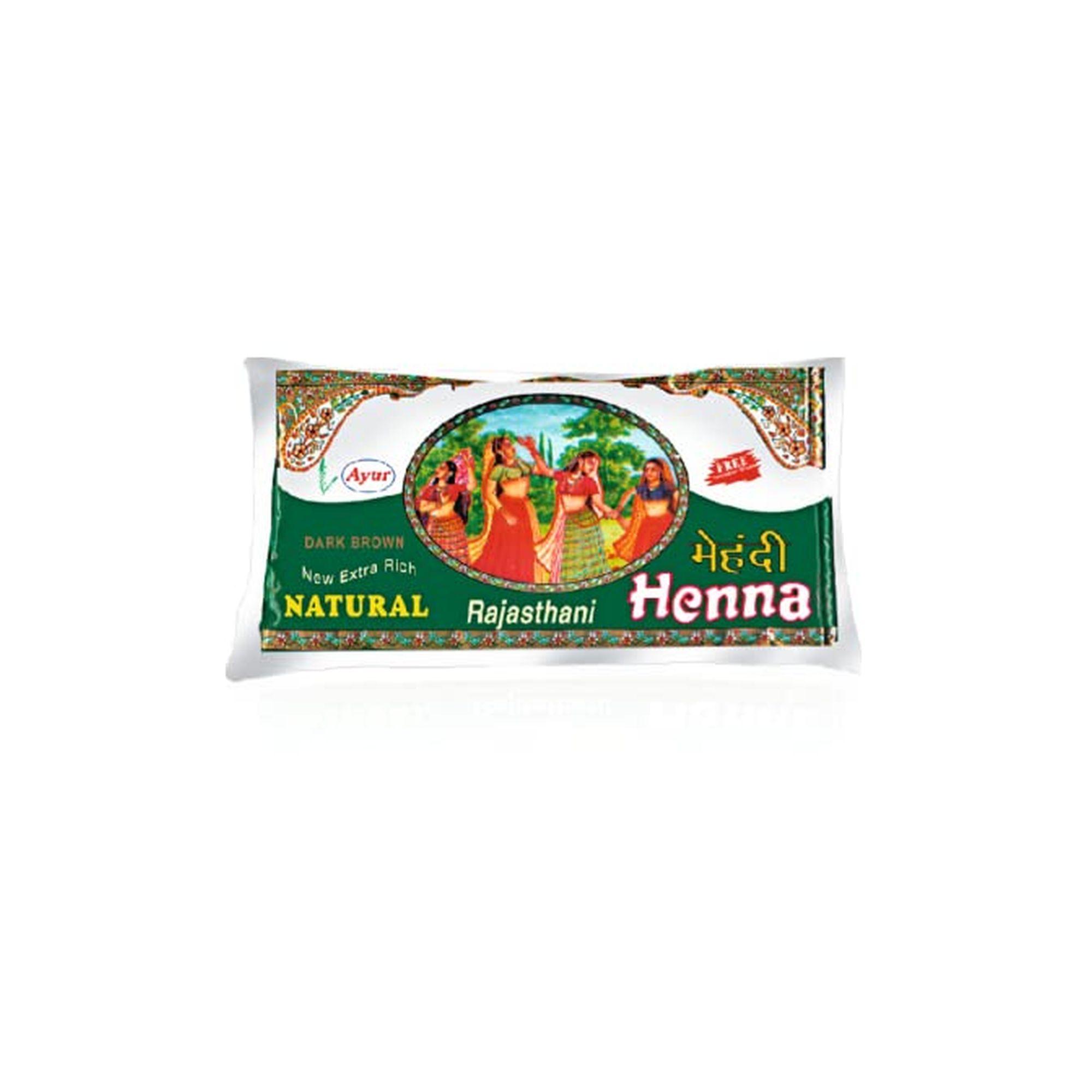 Ayur Herbal NATURAL HENNA POWDER (500 GM) 200g