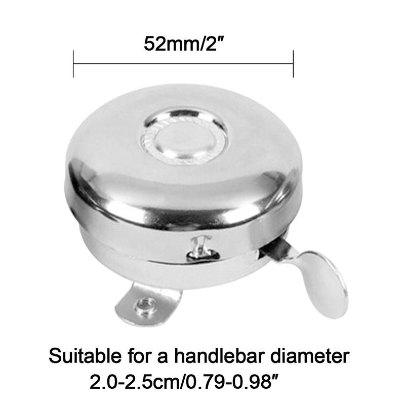 Classic Retro Metal Ring Bike Alarm Sound Bell Handlebar Cycling Bicycle