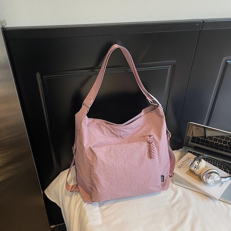 Large Capacity Bag Women's Shoulder Crossbody Bag Commuter Lightweight Tote Bag