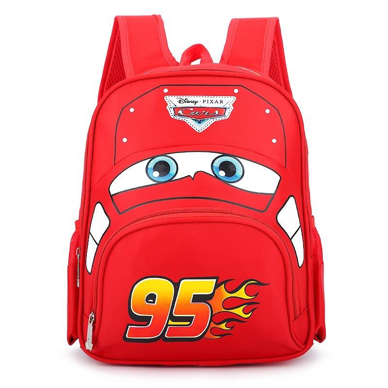 Kindergarten School Bag Children'S Backpack Cartoon Car Backpack Preschool