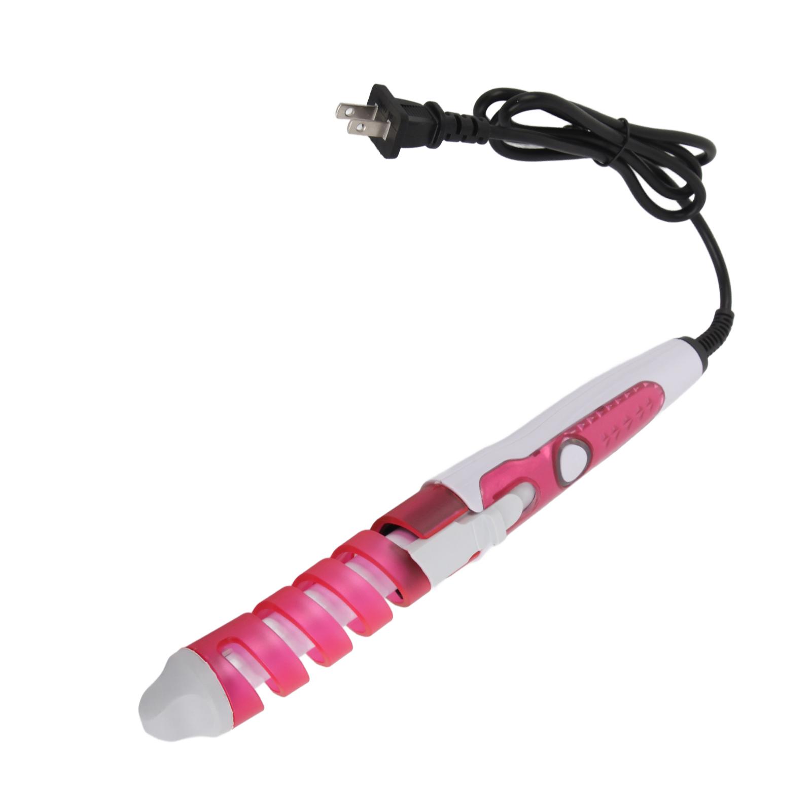 

Электрическая плойка для завивки волос спиральная плойка для завивки волос парикмахерский инструмент 110‑240 В US вилка