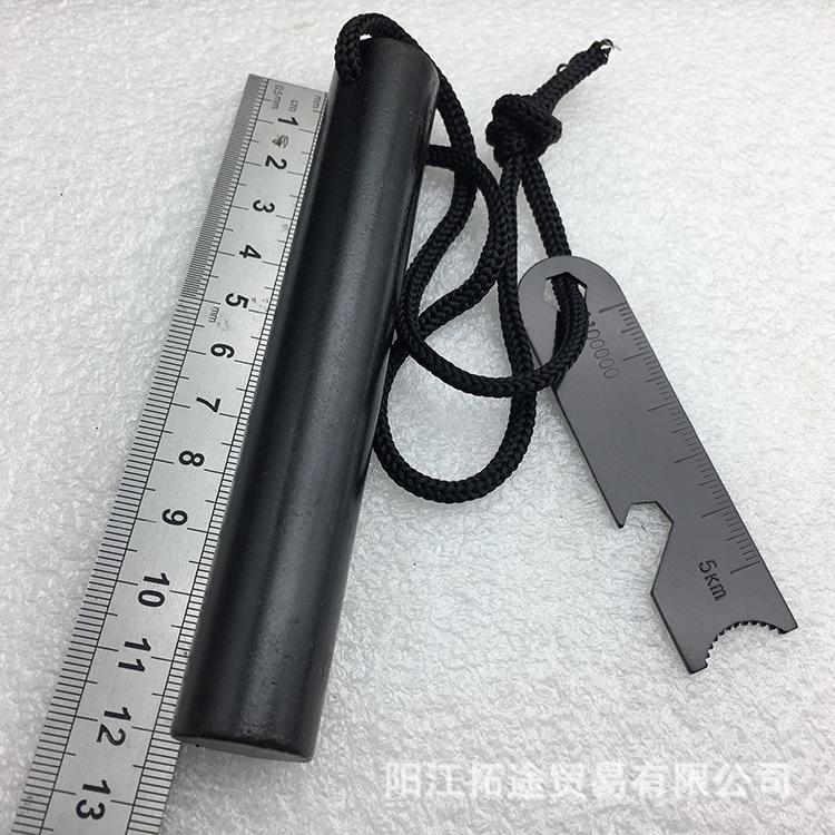 Magnesium Fire Starter Kit: Flint Striker, Fire Stick, Steel Scraper