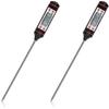 Kitchen Thermometer-Probe - AIMOONSA - 2 Pieces - Stainless Steel Probe 14.5 Cm - -50°C To 300°C - Precise LCD Display